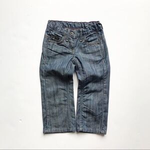 MEXX dark blue straight leg jeans EUC 3T